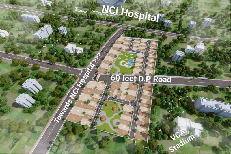 NMRDA RL Plots Plots for sale Near VCA Stadium, Wardha Road, Jamtha, Nagpur, Maharashtra , Nagpur